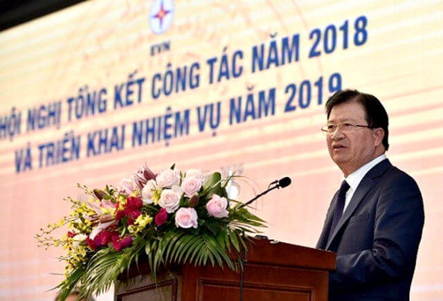 evn hoàn thành tốt nhiệm vụ năm 2018