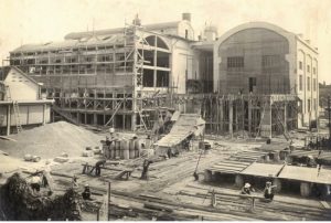 Công trường xây dựng Nhà máy điện Cửa Cấm - Hải Phòng giai đoạn 1892 - 1894