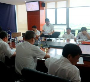 Công ty Điện lực Bắc Ninh báo cáo tại buổi làm việc